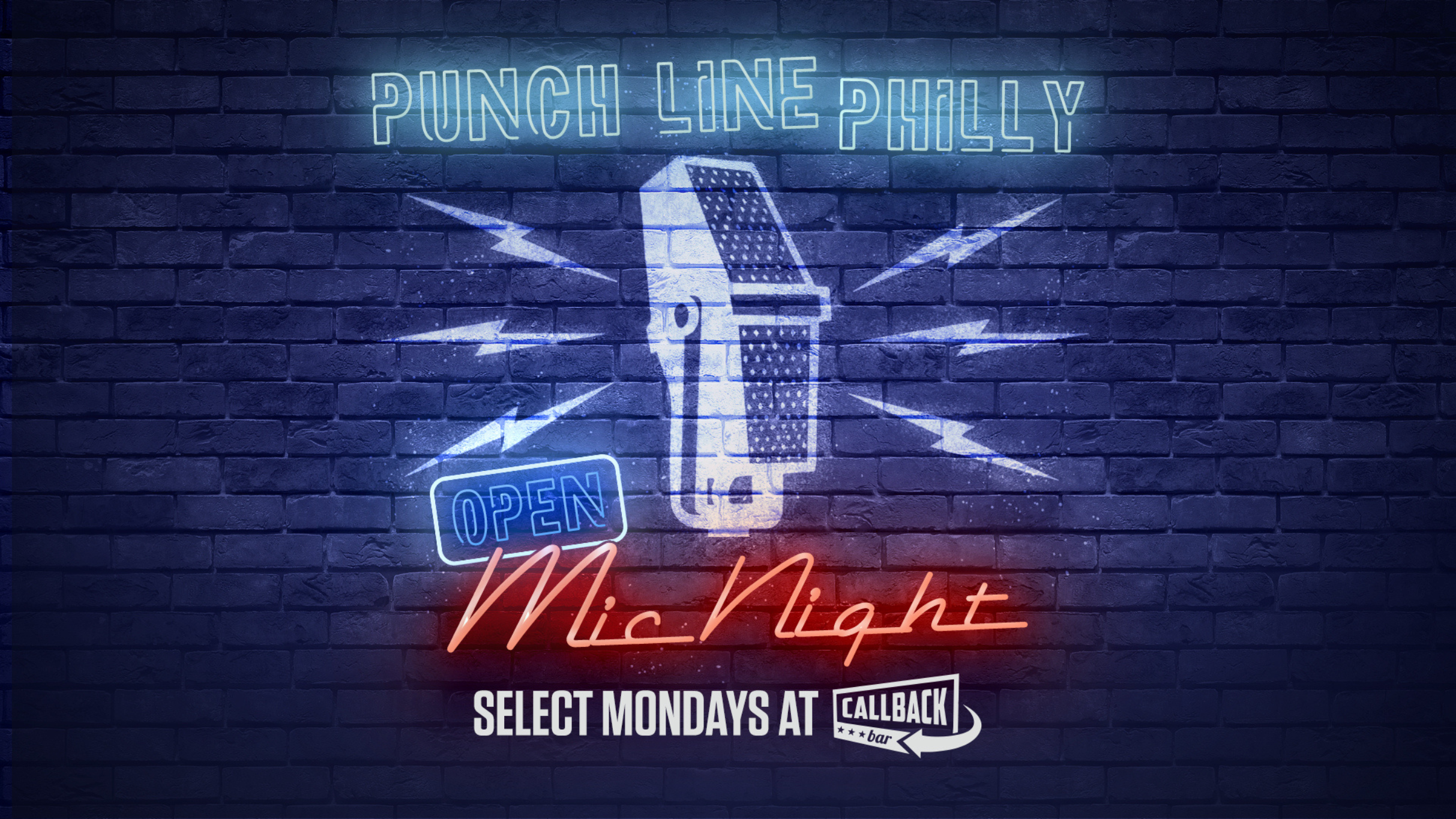 Punch Line Philly Open Mic Night at Punch Line Philly Callback Bar – Philadelphia, PA