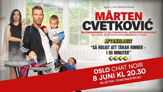 MÅRTEN CVETKOVIC på Chat Noir, Oslo 08/06/2024