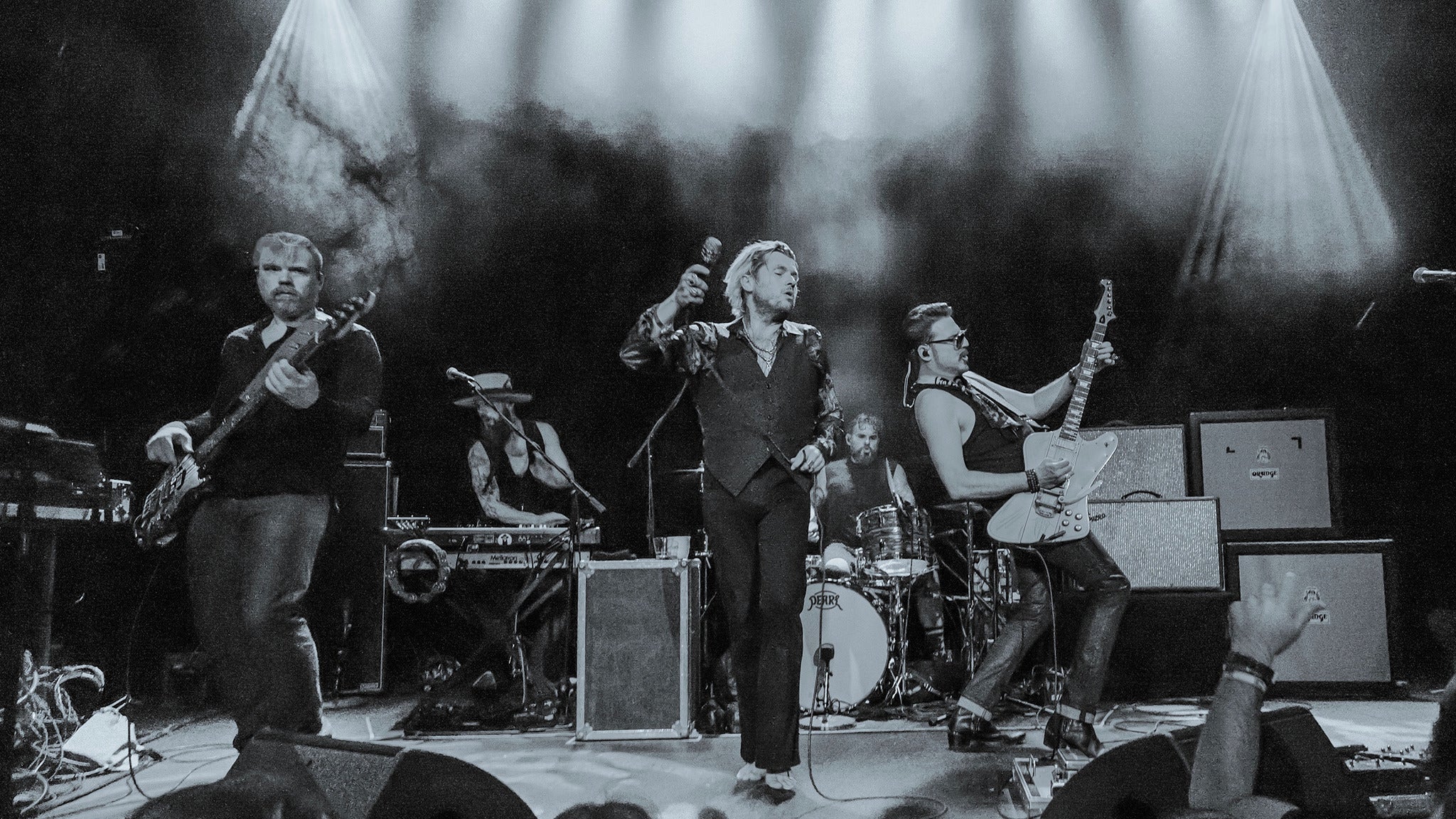 Rival Sons with Dorothy in Atlanta promo photo for Live Nation presale offer code