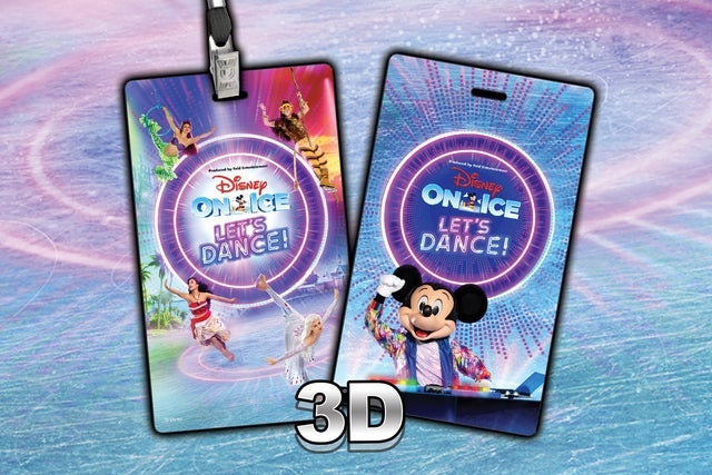 Ticketmaster - Disney On Ice: Let's Dance - Official Souvenir Tag