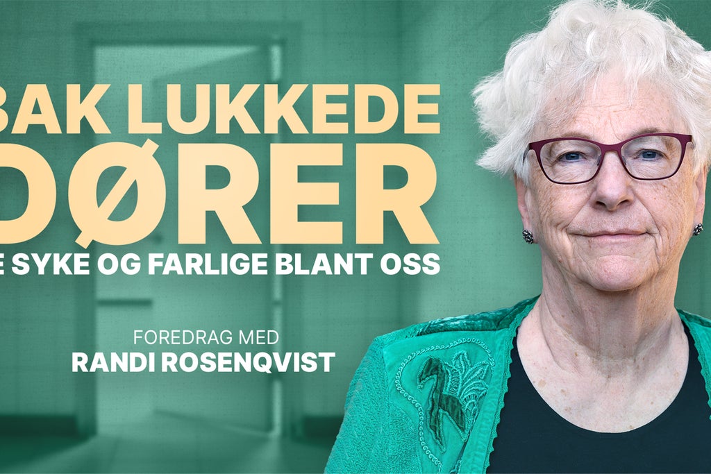 Bak lukkede dører - Foredrag med Randi Rosenqvist