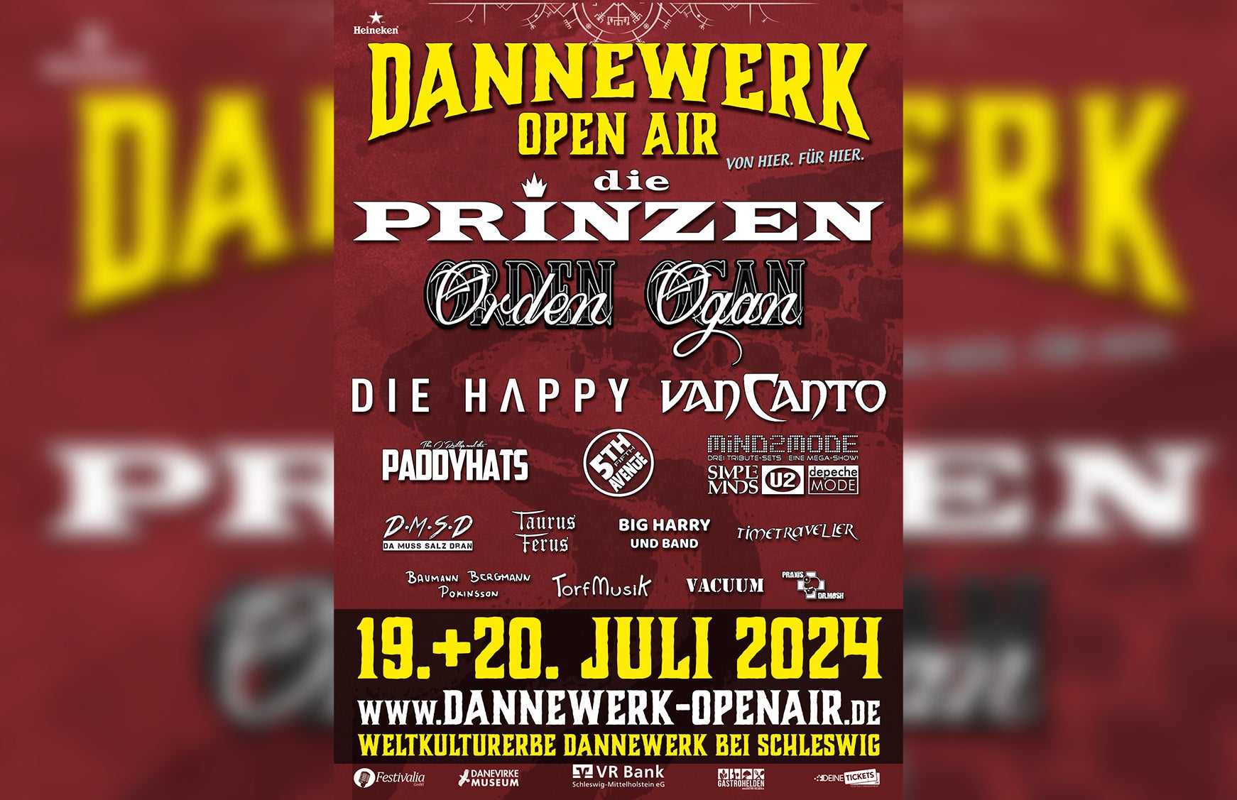 Die Prinzen Open Air 2025 in Dannewerk, 20.07.2025 Tickets
