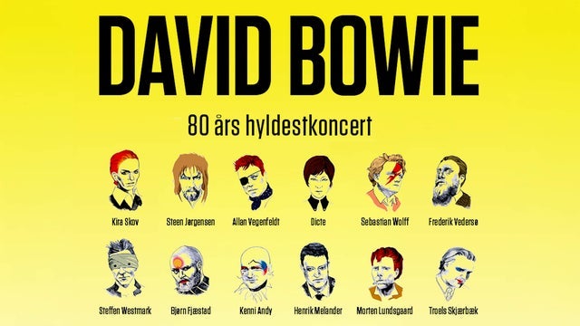 David Bowie 80 – En Hyldestkoncert