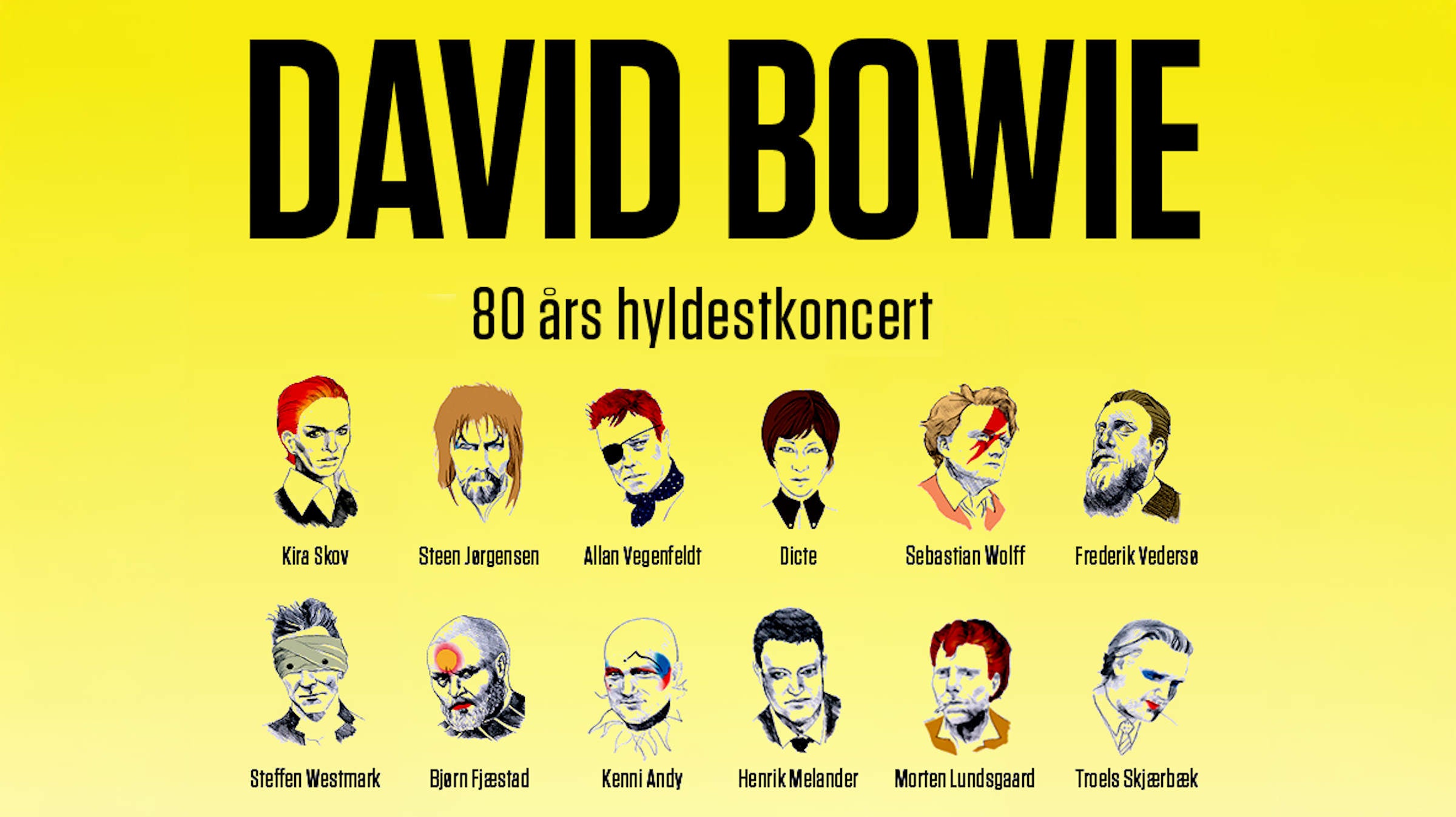 David Bowie - 80 år