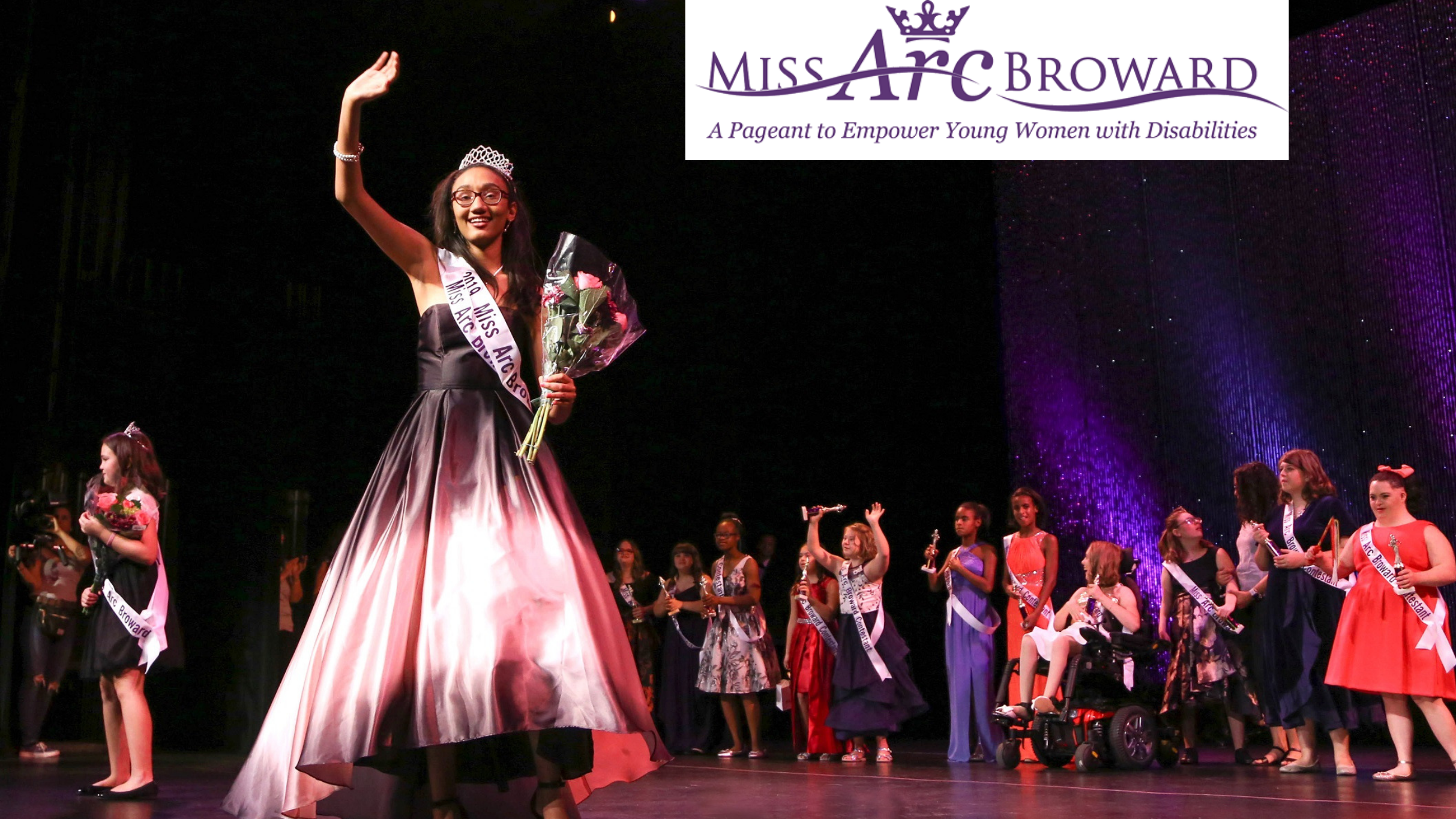 Miss Arc Broward Pageant presented by Pediatric Associates