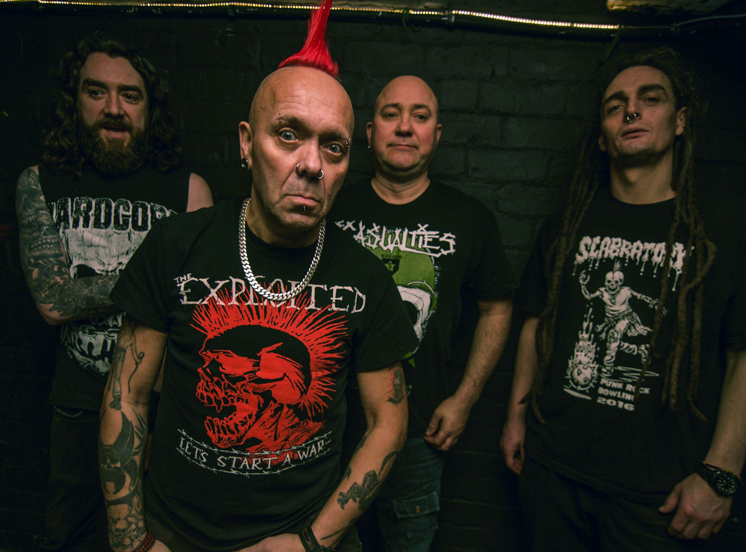 THE EXPLOITED LIVE IN CONCERT  IN FRESNO at Full Circle Brewing – Fresno, CA