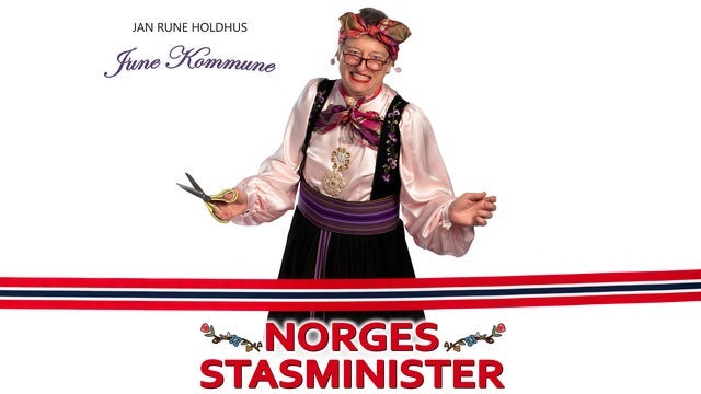 JUNE KOMMUNE – Norges Stasminister på STAVANGEREN KULTUR OG REVYSCENE 05/04/2024