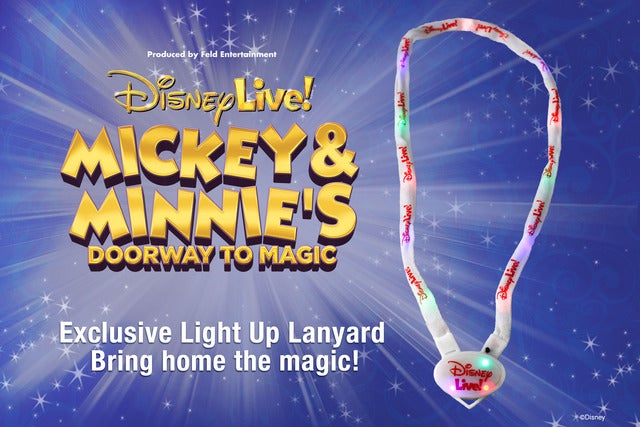 Disney Live! Mickey & Minnie's Doorway to Magic Light-Up Lanyard