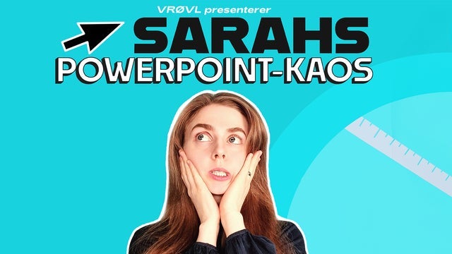 Sarahs Powerpoint-kaos / VRØVL på SALT, Pyramiden, Oslo 13/04/2024