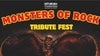 MONSTERS OF ROCK - Tribute Fest - Polish Priest, 4 Szmery i inni — gig artwork