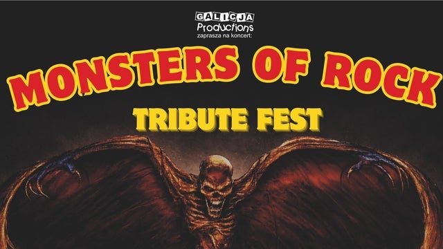 Monsters of Rock – Tribute Fest, 4Szmery w Klub Kwadrat, Krakow 07/11/2026