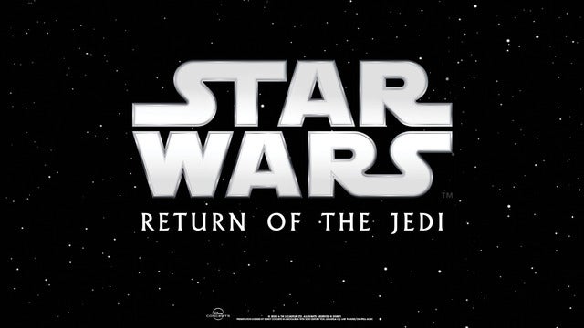 Summer Movie Magic: Star Wars Episode VI - Return Of The Jedi
