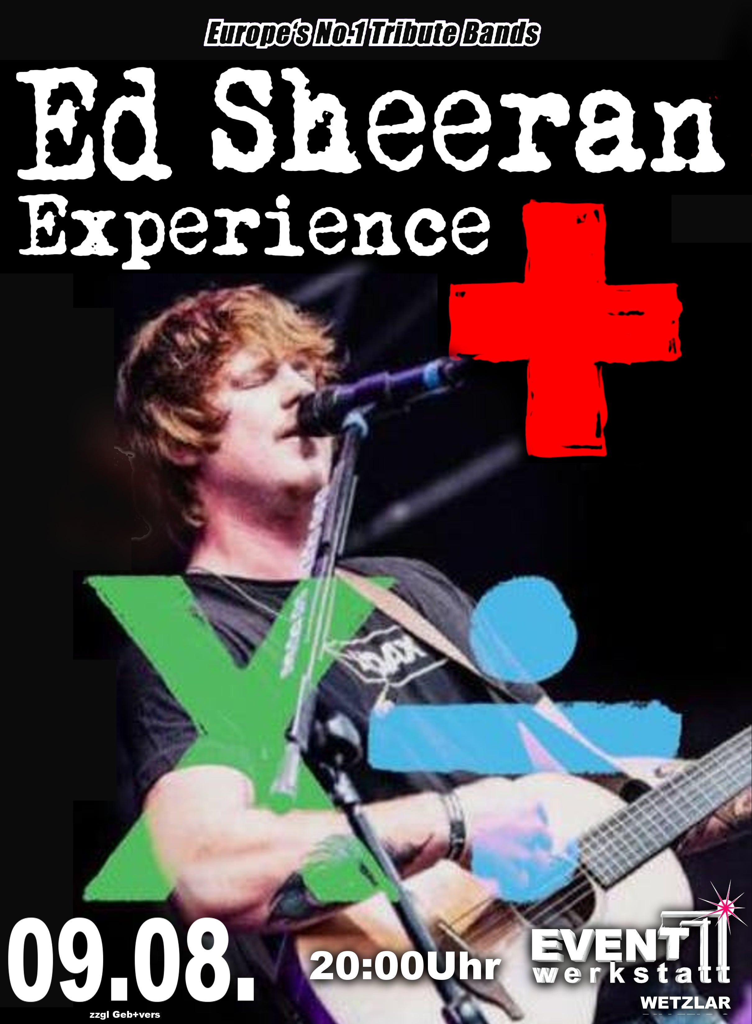 The Ed Sheeran Experience - Tribute Event Title Pic