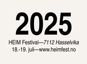 HEIM Festival 2025 - Fredagspass