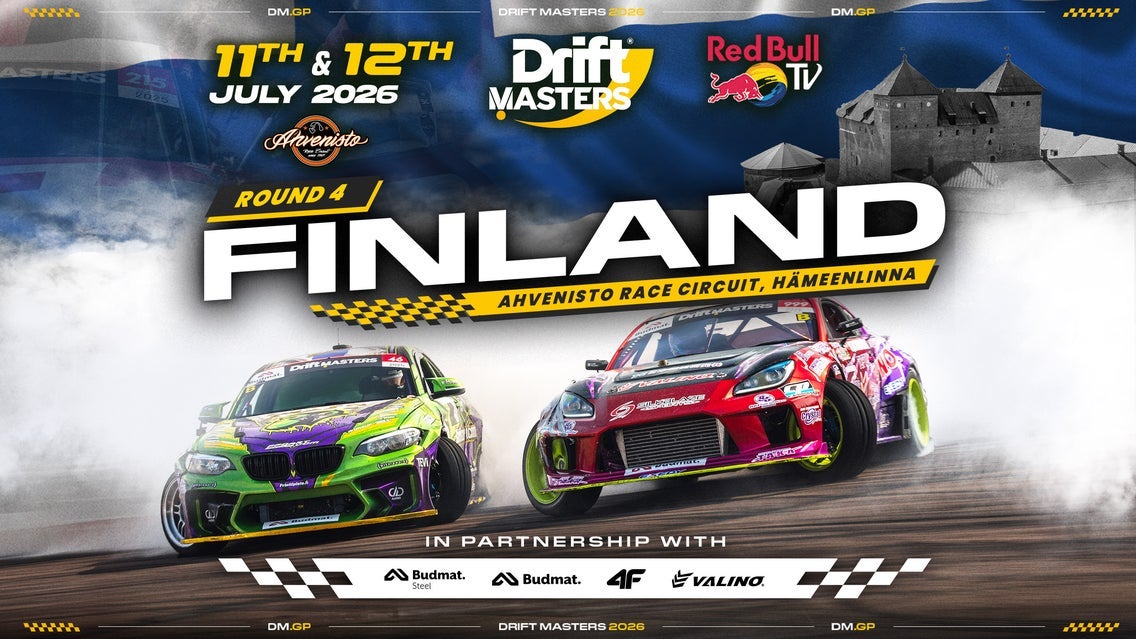 Drift Masters Ahvenisto 11.-12.7.2026 - 2 PÄIVÄÄ
