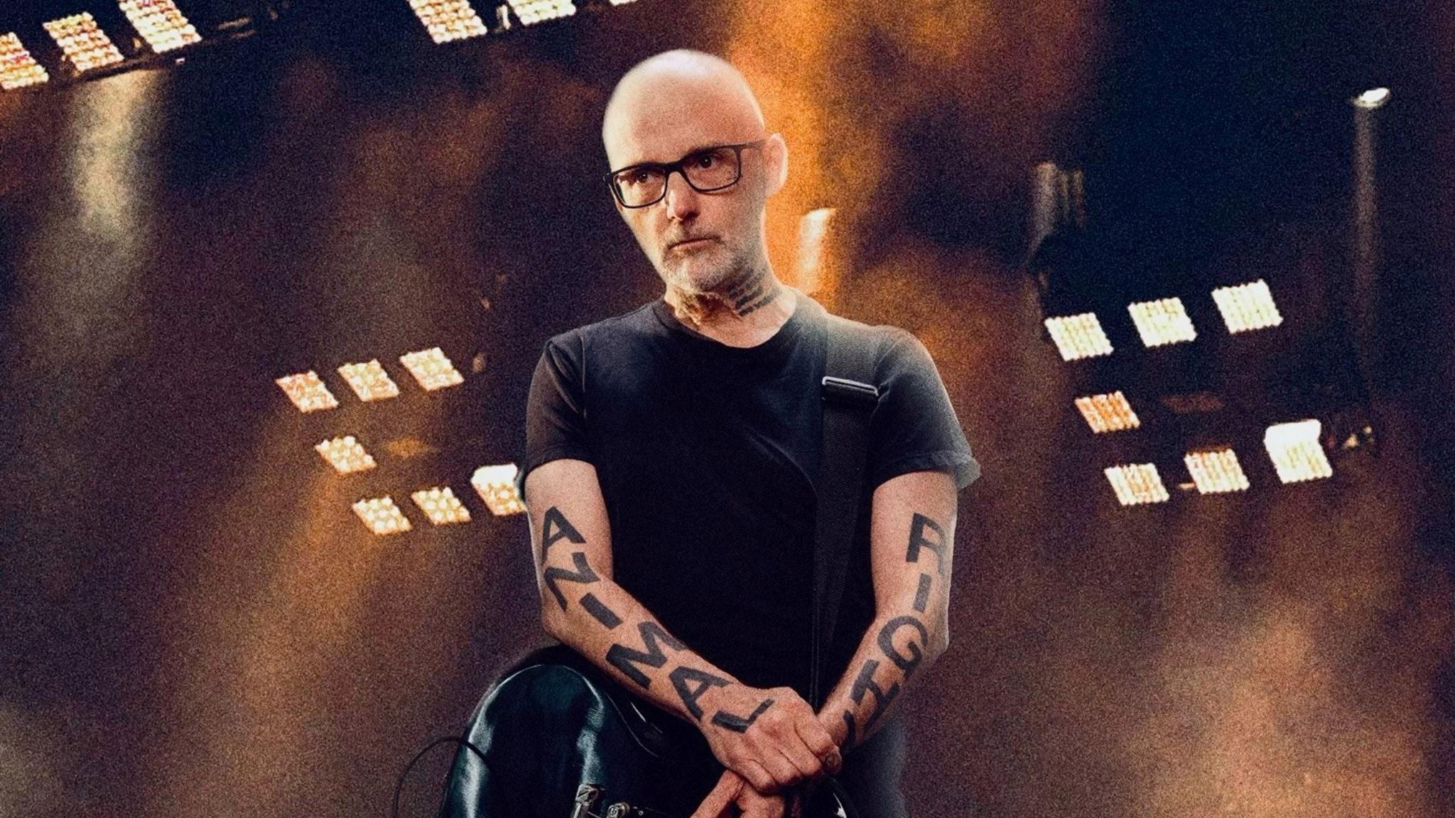 Moby in Manchester promo photo for Mastercard presale offer code
