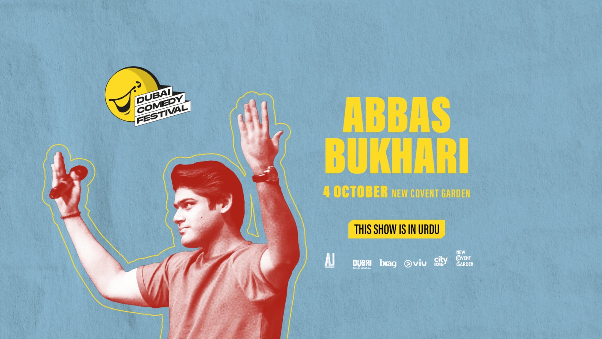 Abbas Bukhari Live at Dubai Comedy Festival