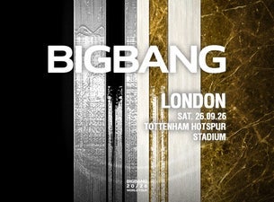 BIGBANG 2026 World Tour Seating Plans