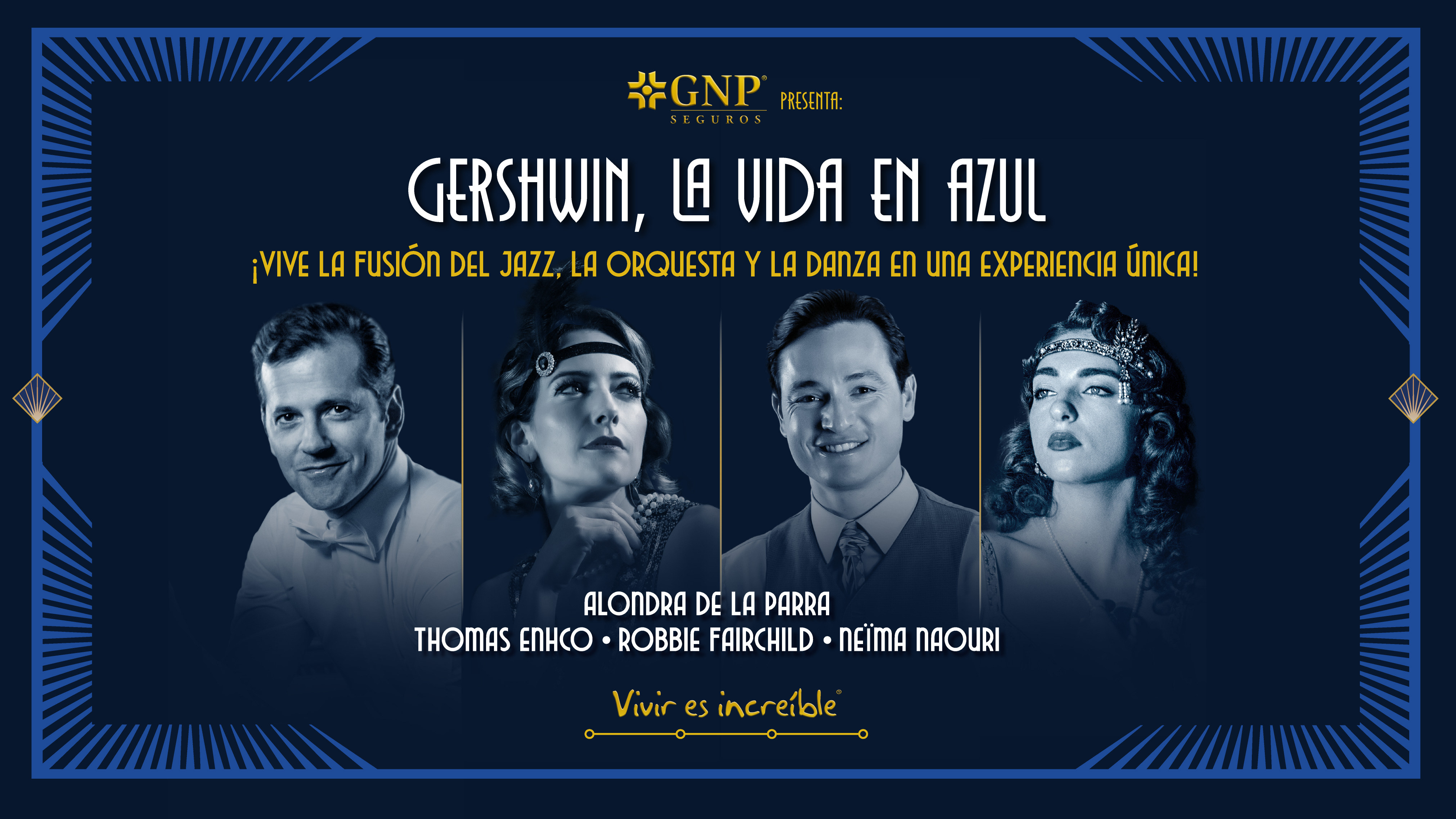 Gershwin, la vida en azul. Con Alondra de la Parra