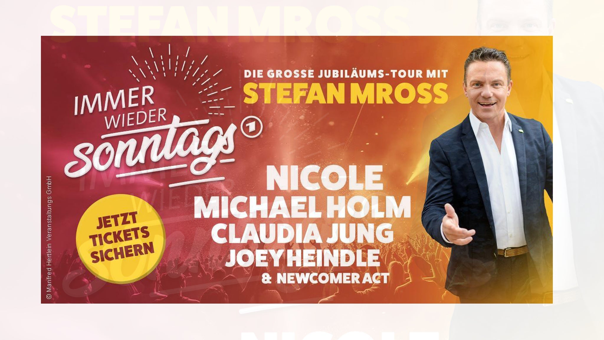Die Sternstunde der Schlagerstars - Immer wieder sonntags auf Tour