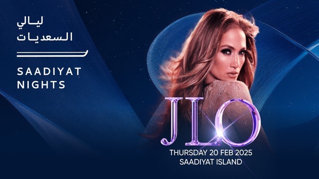 Jennifer Lopez tickets and events in UAE 2025 - 2026