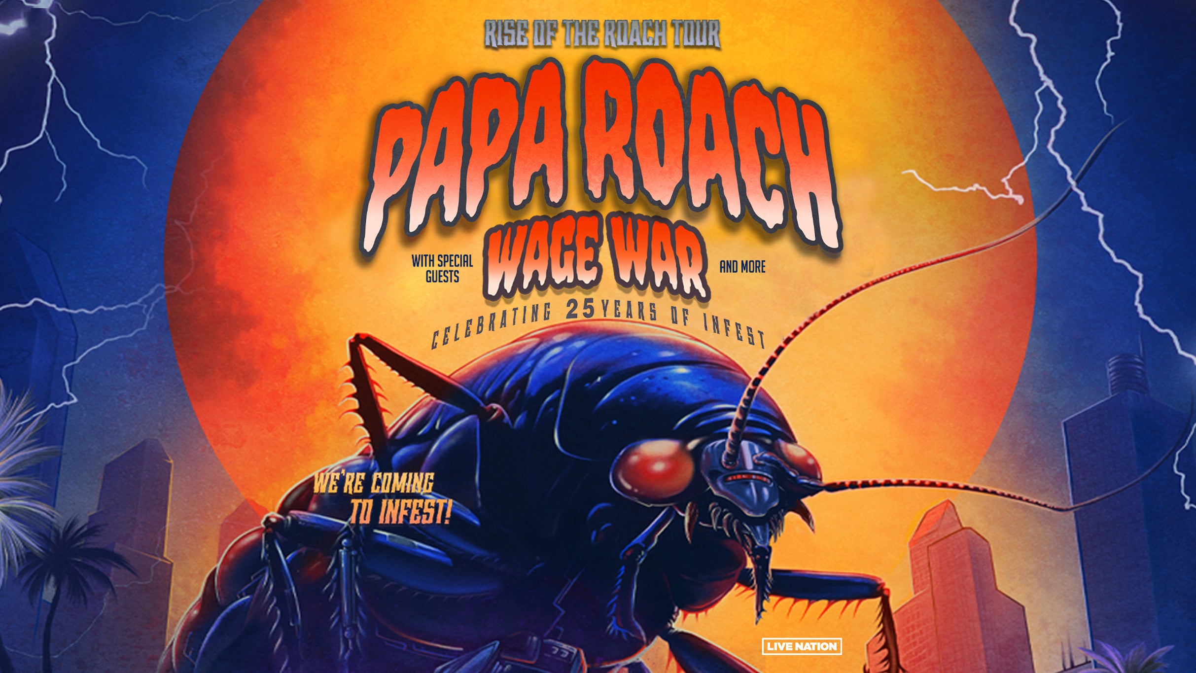 Papa Roach: Rise of the Roach Tour