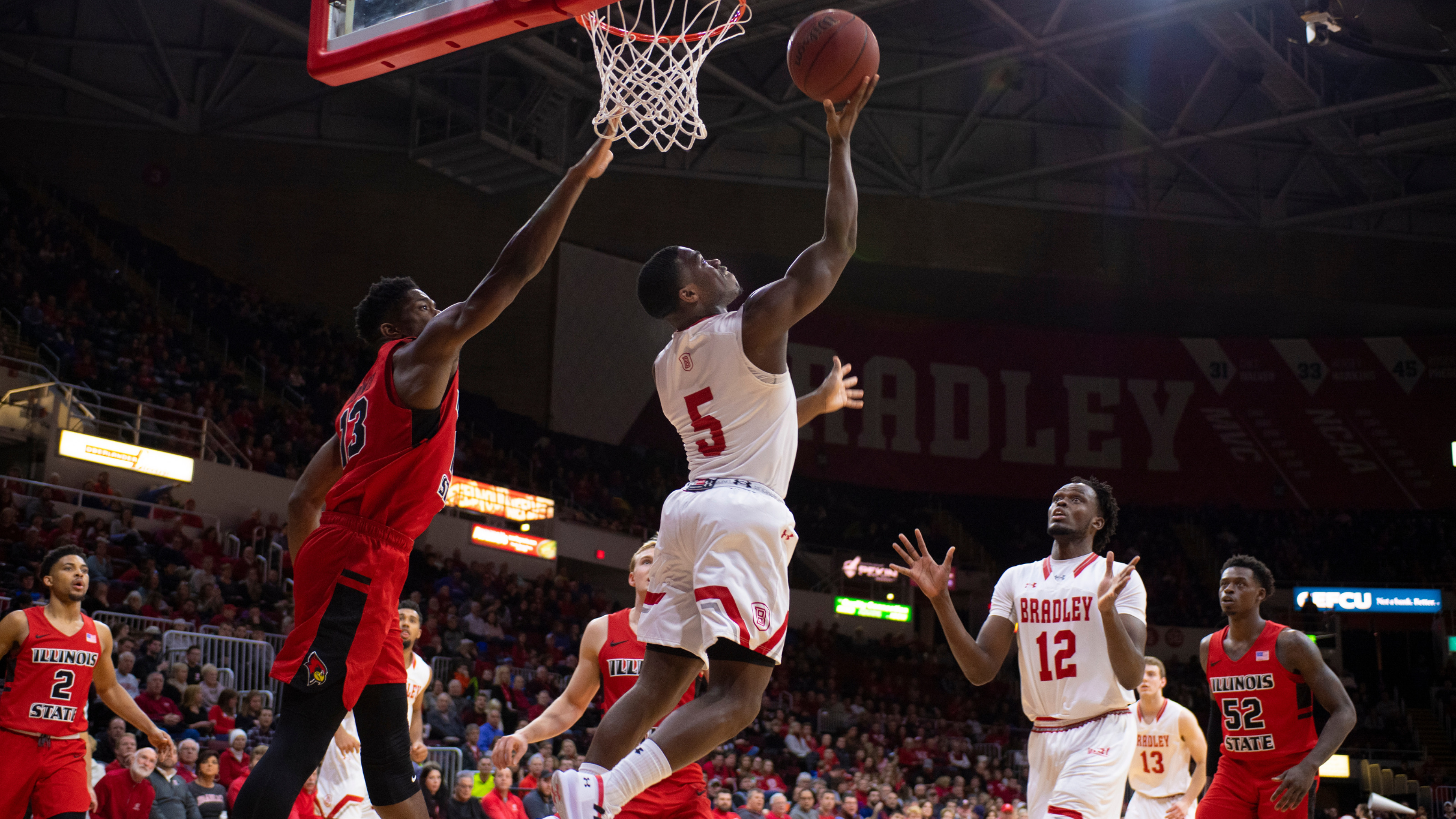 Bradley Mens Basketball NIT Round 3