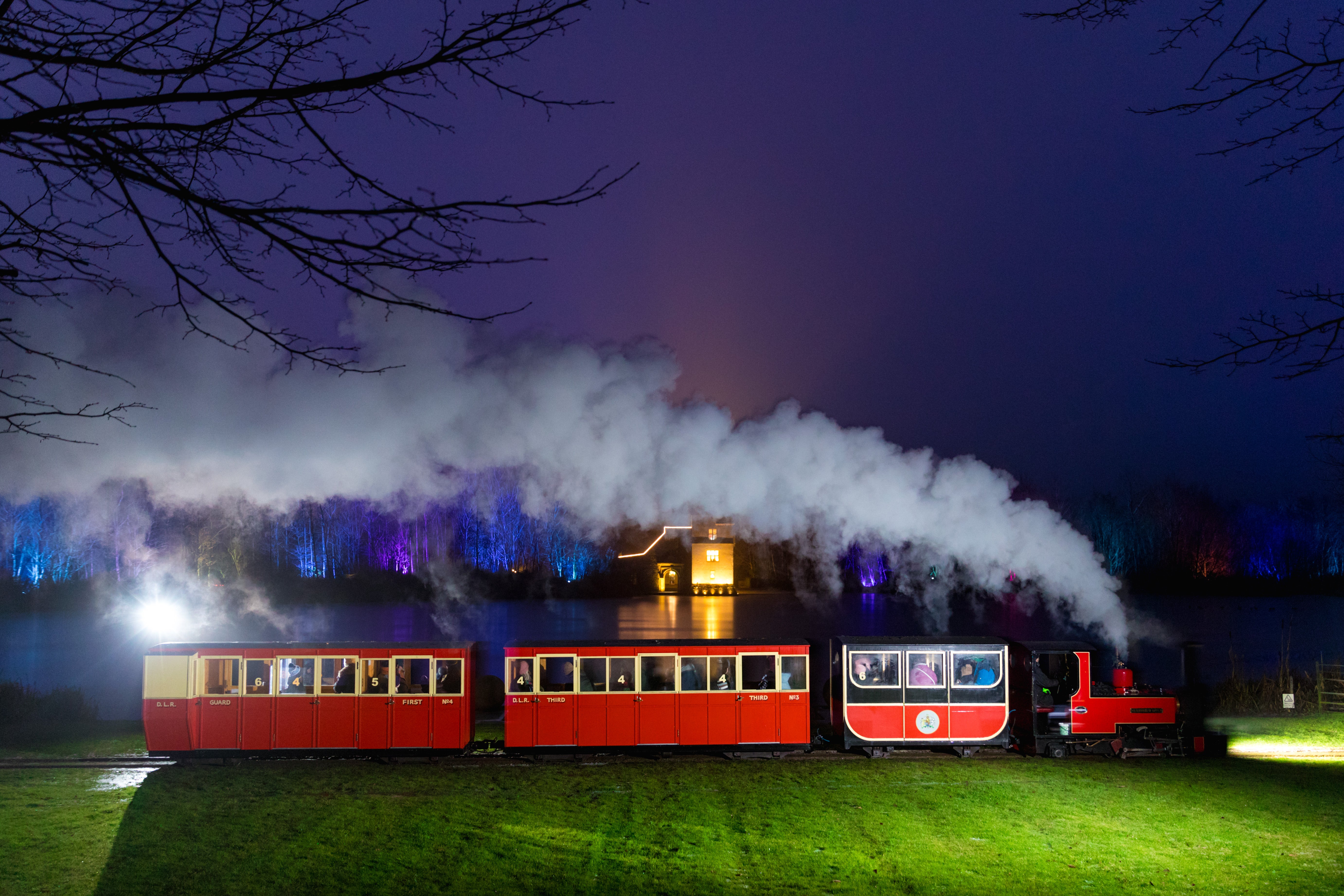 The Santa Express at Oakfield Park