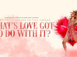 What's Love Got To Do With It - Tina Turner Tribute Seating Plan York Barbican