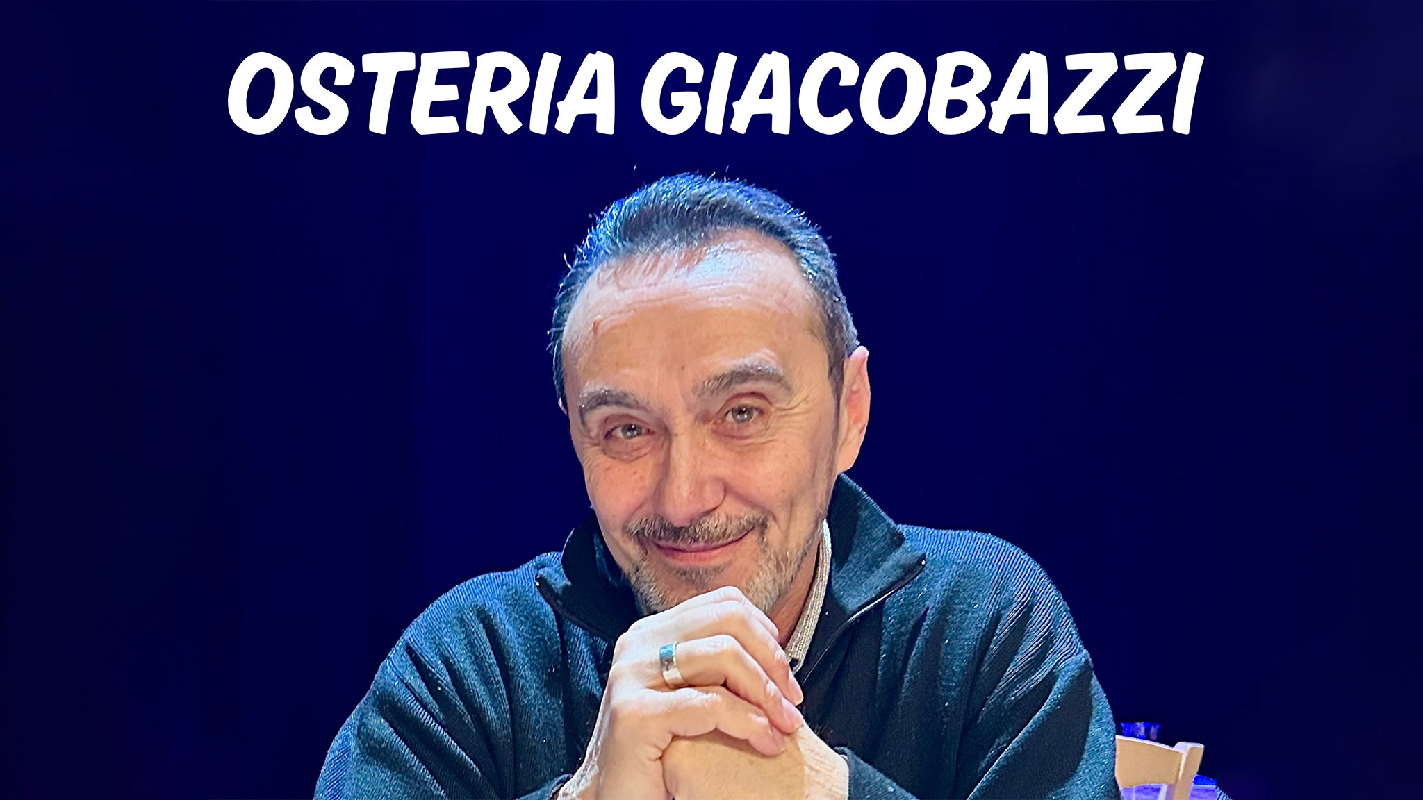 Giuseppe Giacobazzi in Osteria Giacobazzi