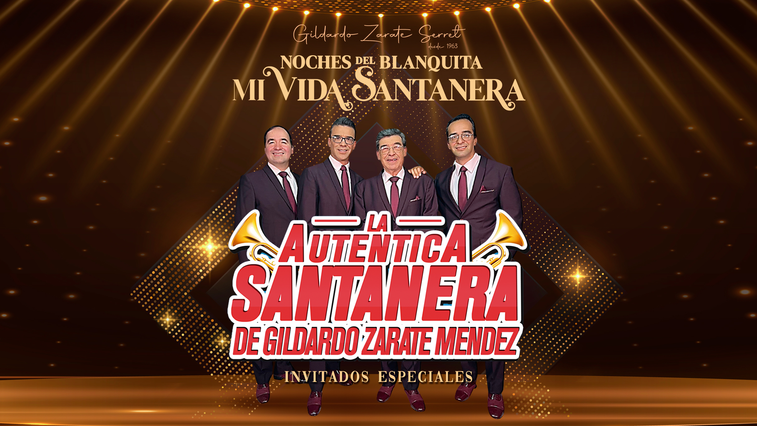 60 Años de vida Santanera La Autentica Santanera de Gildardo Zarate