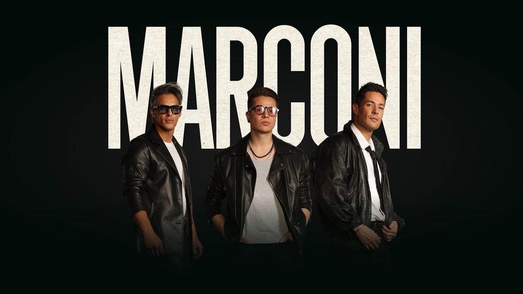 Imagen de Marconi en concierto, proporcionada por Ticketmaster