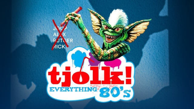 Tjolk Everything Eighties tickets en evenementen in Nederland 2024