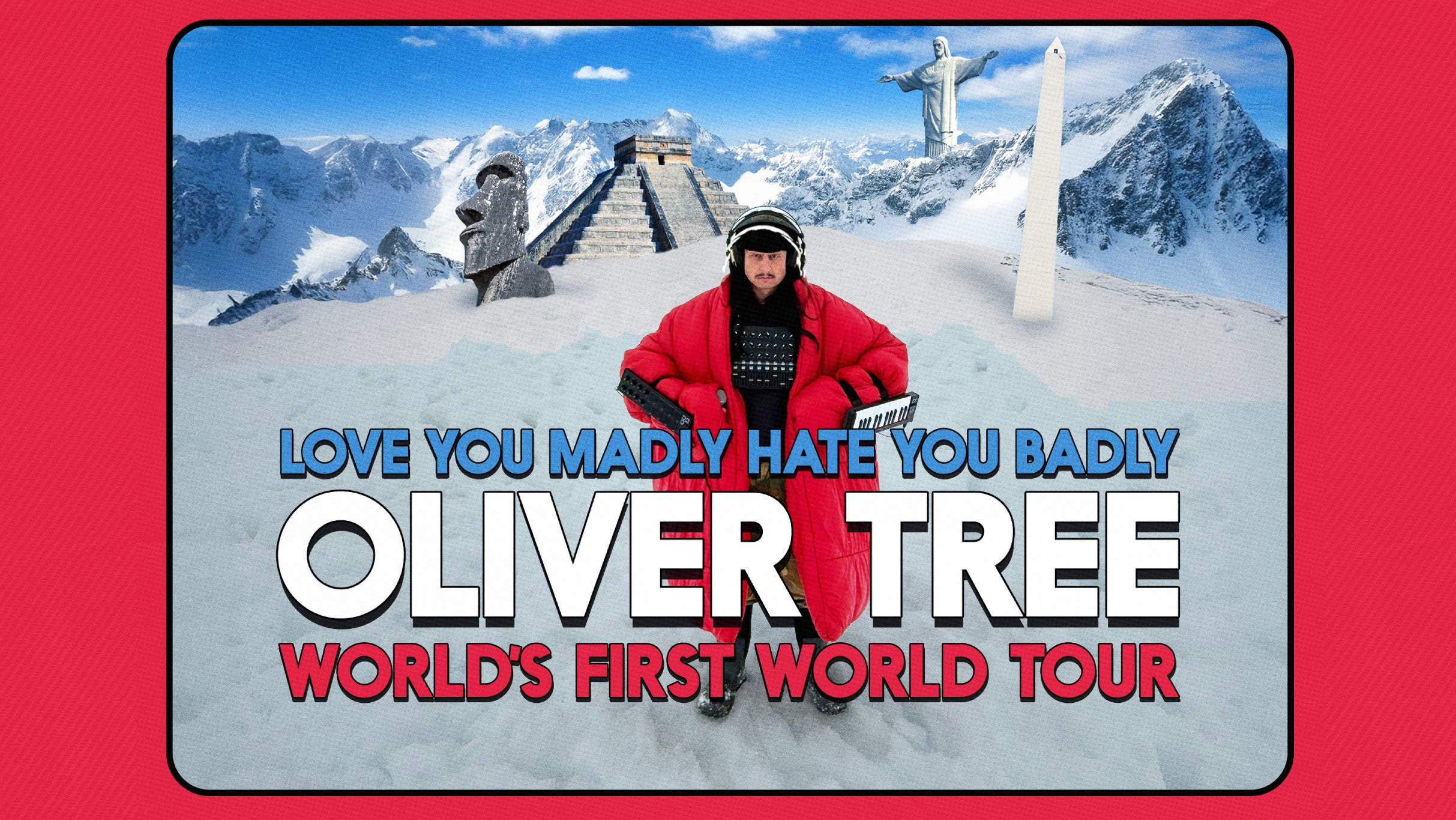 Oliver Tree - Love You Madly, Hate You Badly World's First World Tour
