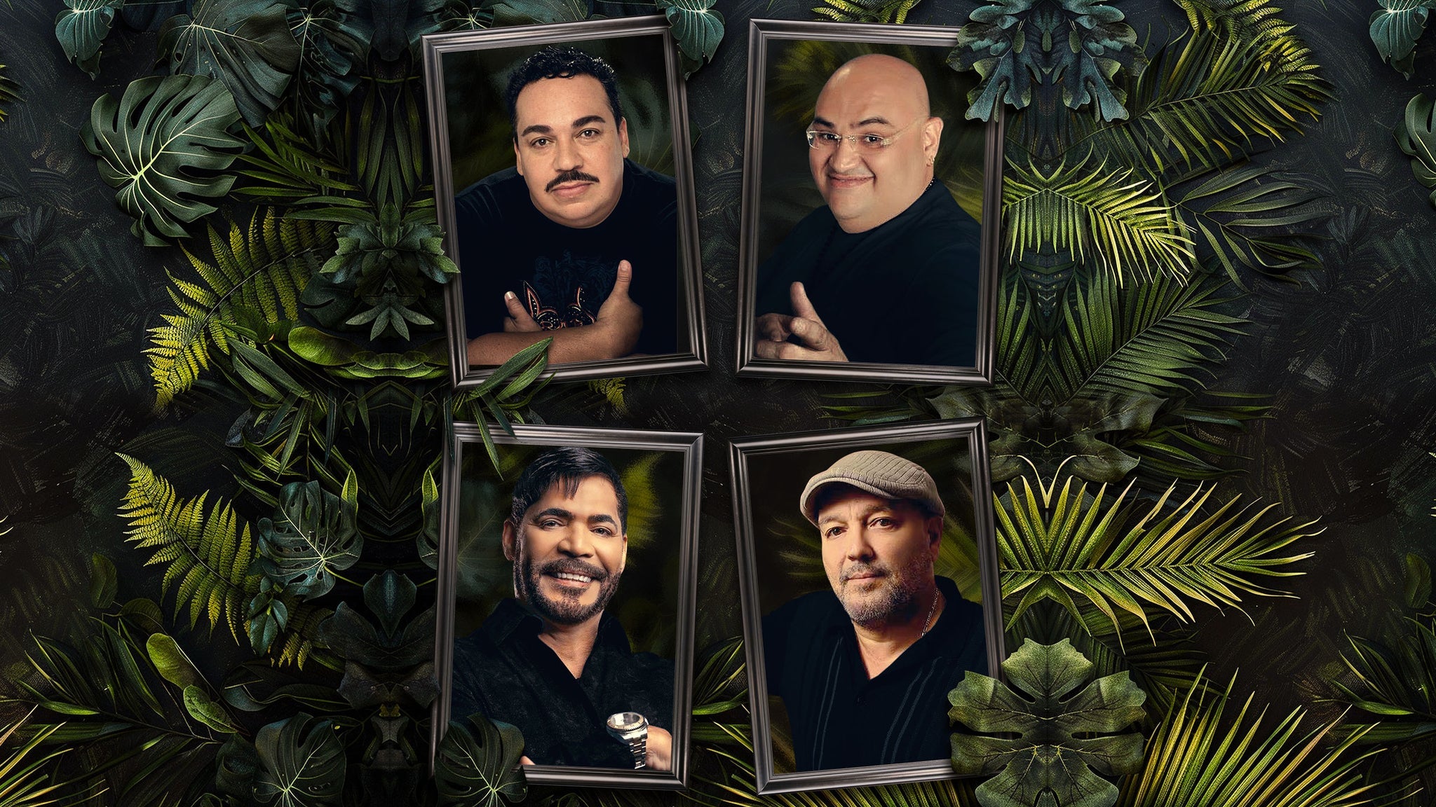 David Pabón, Diego Morán, Willie González y Roberto Blades