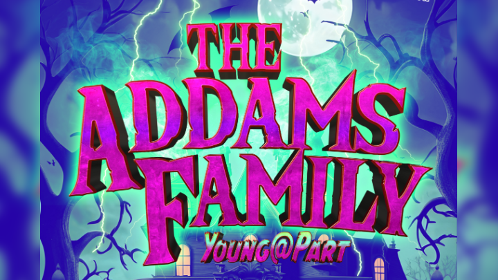 The Addams Family: Young@Part Event Title Pic