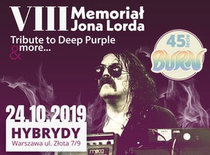 VIII Memoriał Jona Lorda, 2019-10-24, Варшава