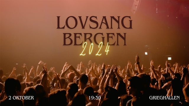 Lovsang Bergen 2024 på Grieghallen, Griegsalen, Bergen 02/10/2024