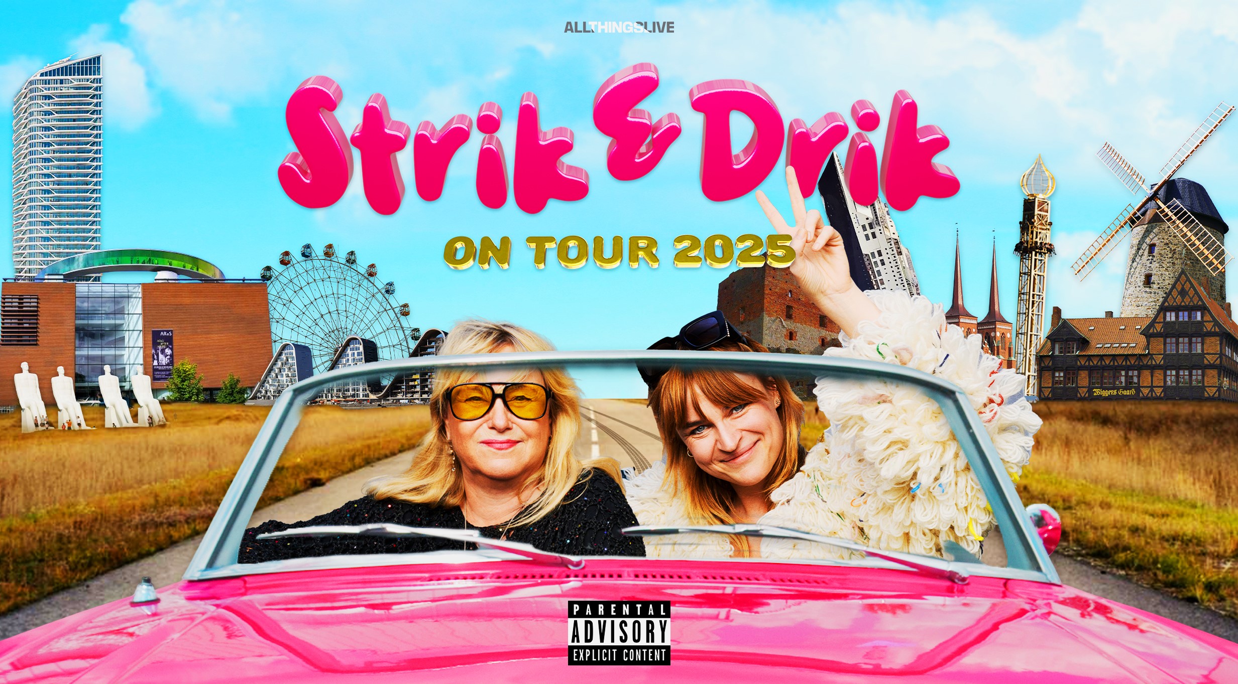 DINNERSHOW MED STRIK & DRIK in France