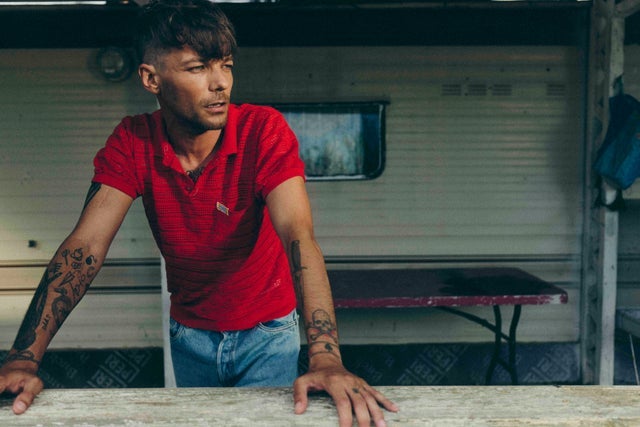 Louis Tomlinson in Dublin promotional photo for Spotify presale tickets offer