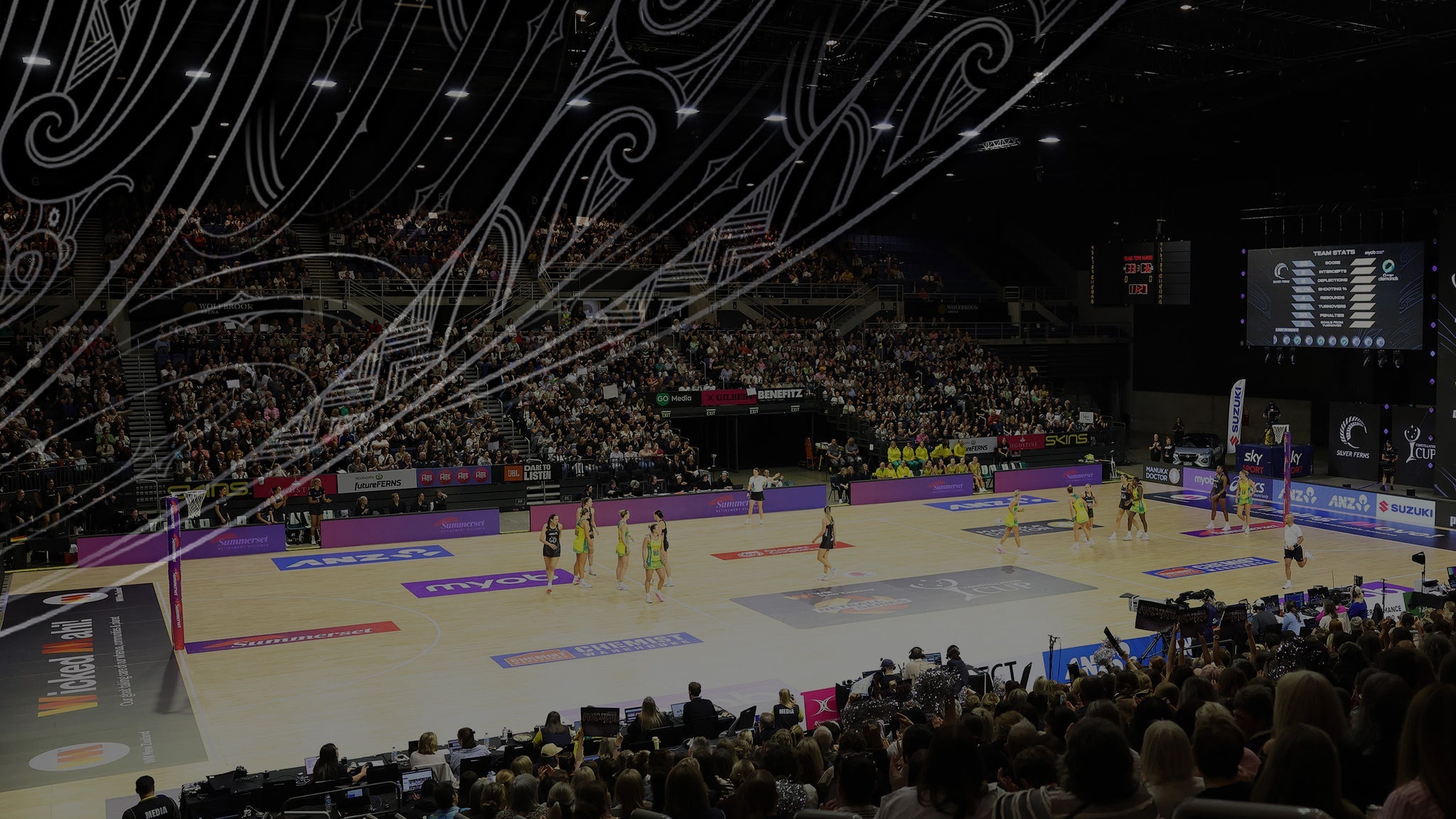 WM New Zealand Netball Series - Silver Ferns v Australian Diamonds