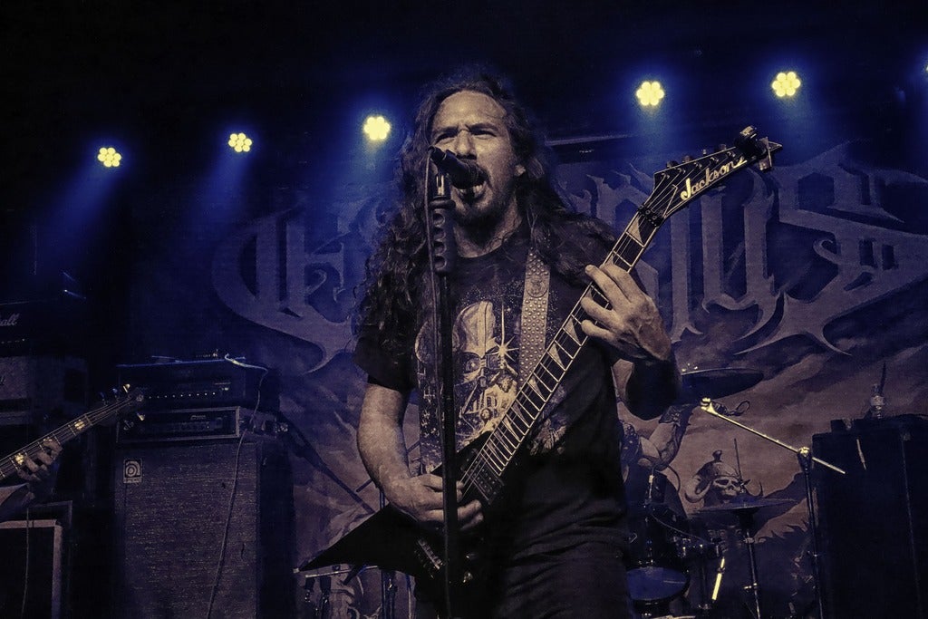 Exmortus and Helsott with special guests at Brick by Brick