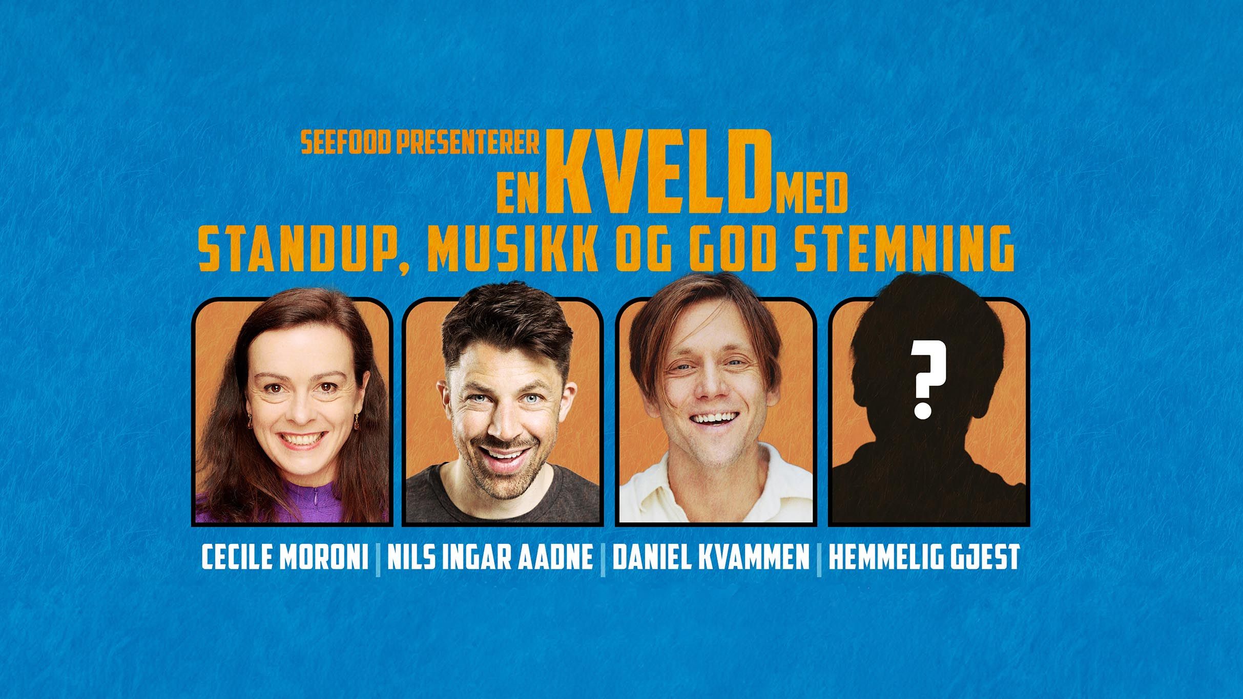 En kveld med Standup, musikk og god stemning