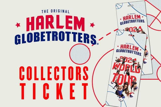 Harlem Globetrotters Collector Ticket