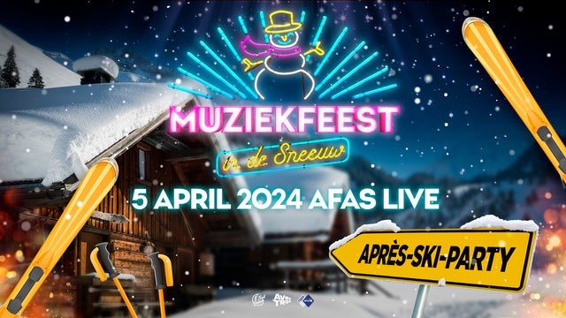 Muziekfeest in de Sneeuw tickets en evenementen in Nederland 2024