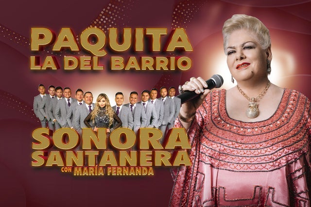 Paquita La del Barrio y La Sonora Santanera