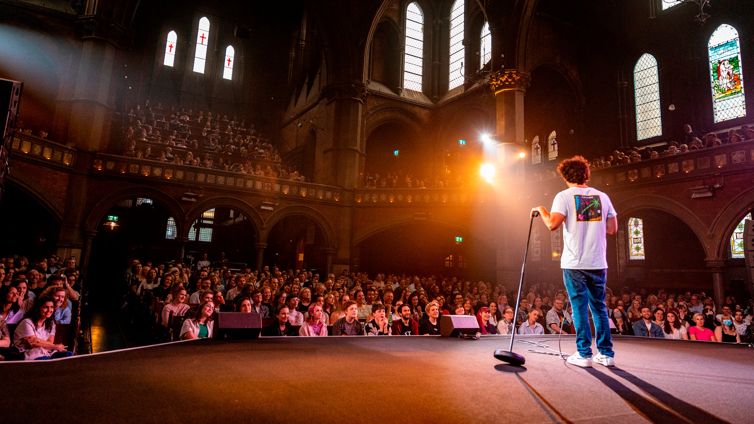 Live At The Chapel with Bridget Christie Event Title Pic