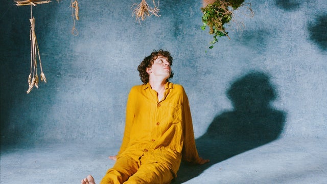 Cosmo Sheldrake in Green Room at The Academy, Dublin 17/04/2024