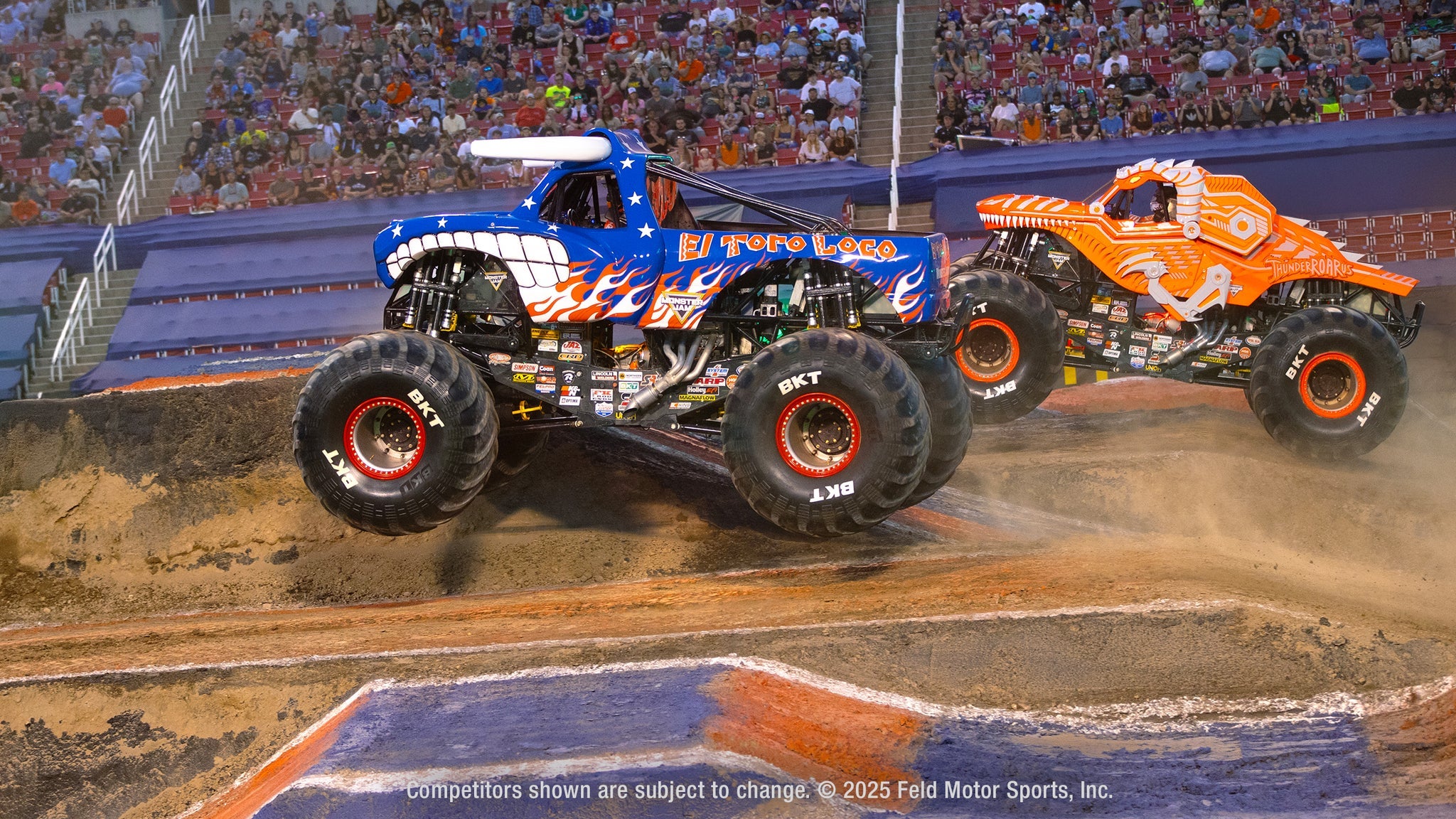 Monster Jam World Finals Qualifying, High Jump & 2 Wheel Skills