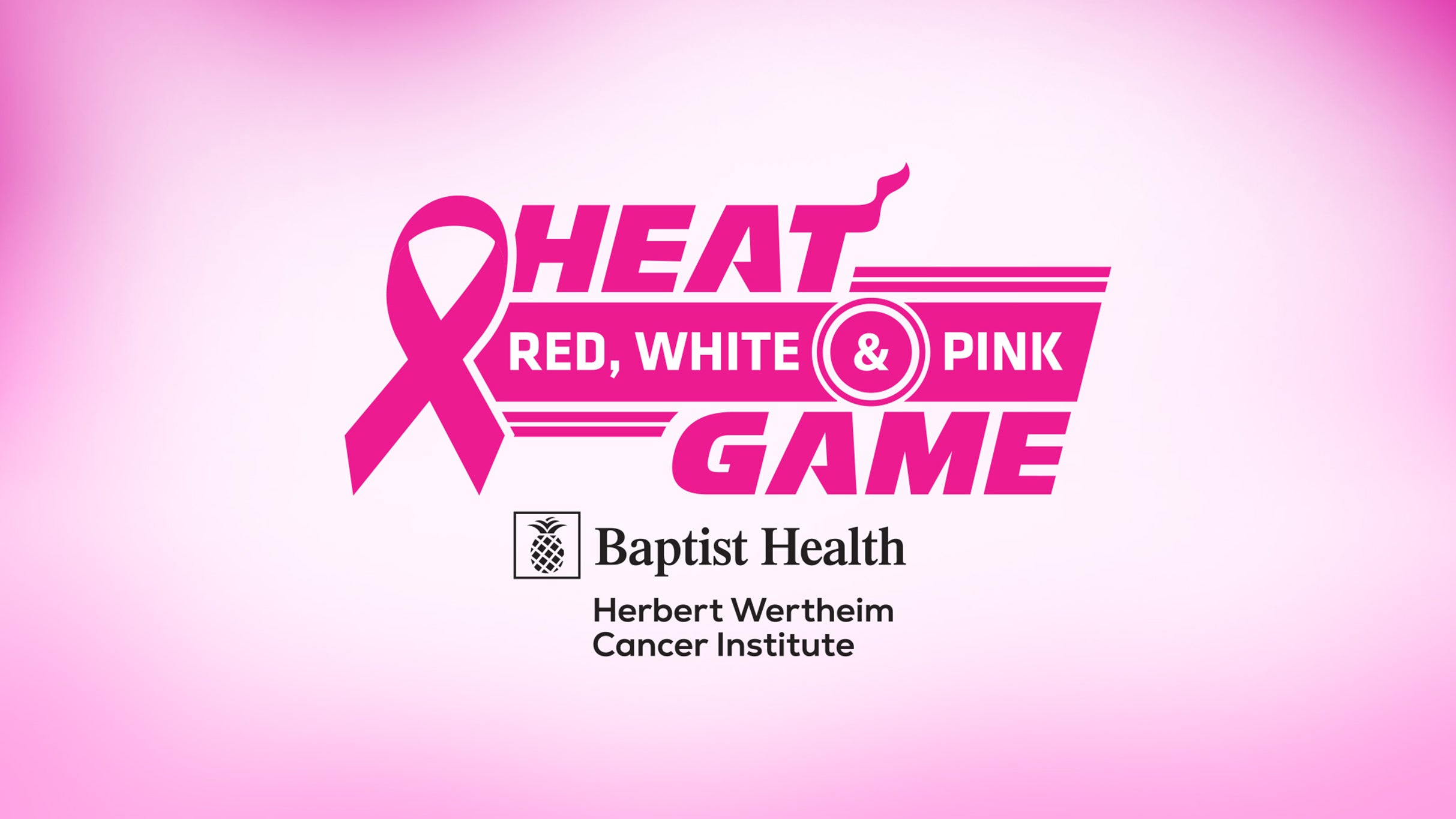 MIAMI HEAT RED, WHITE & PINK GAME